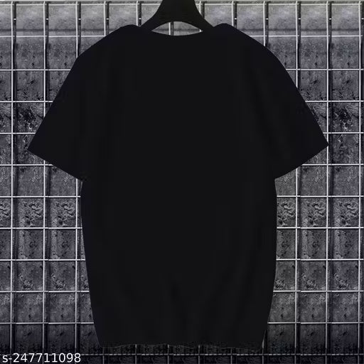 50% Discount - Latest & Stylish King Crown Printed Half Sleeves Cotton Blend Tshirt