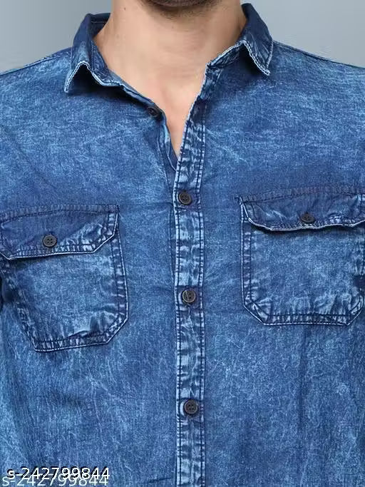 DENIM SHIRT FOR MEN