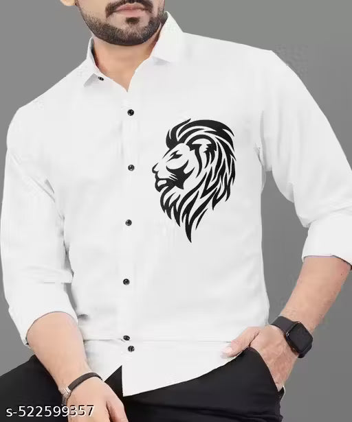 NEW WHITE LION SHIRT