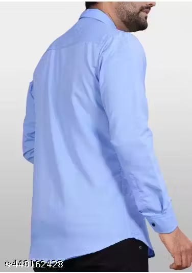 Men's Solid Regular Spread Collar Maroon Shirts