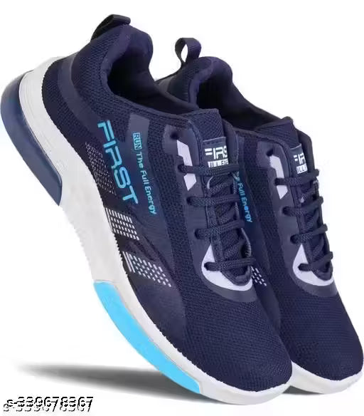 ITALIAN KICKS Running Sports Latest Stylish Casual Lace up lightweight black walking gym Casuals for Men