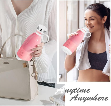 1L Portable Mini Juice Blender – 150W Powerful Personal Smoothie Maker