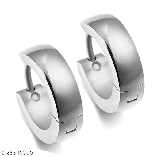 2 Pair Silver Gold studs Earring Bali - F2 Essential