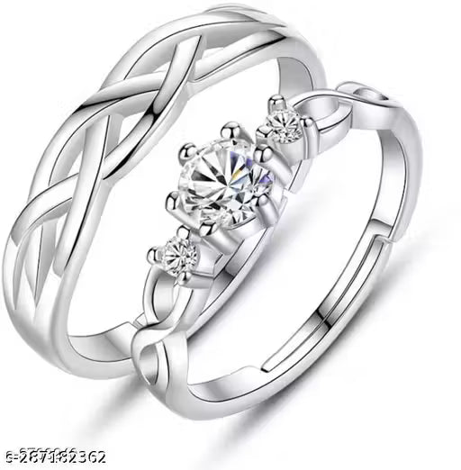 Couple Rings | Crown Rings For Him & her |