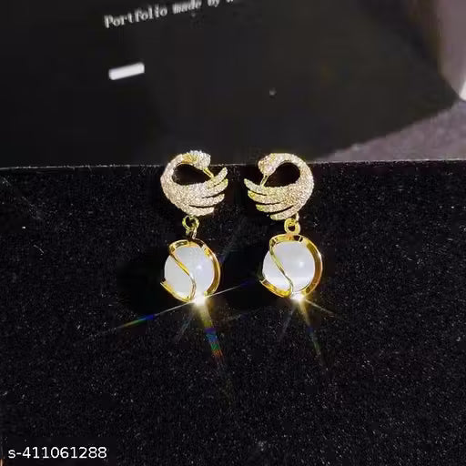 Miraclewood korean Design Earring For Girls & Women Korean Glorious