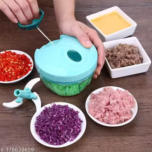 Only At 249 - Manual Vegetable Cutter & Chopper - Compact & Efficient Kitchen Essential