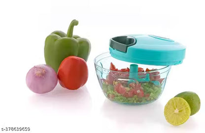 Only At 249 - Manual Vegetable Cutter & Chopper - Compact & Efficient Kitchen Essential