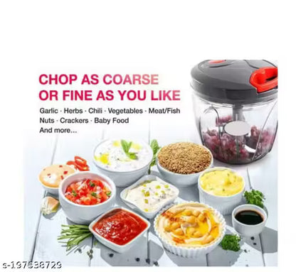 Only At 249 - Manual Vegetable Cutter & Chopper - Compact & Efficient Kitchen Essential