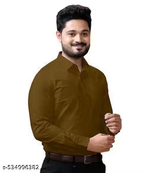 MACSAM Premium Stylish Shirts For Men - BROWN